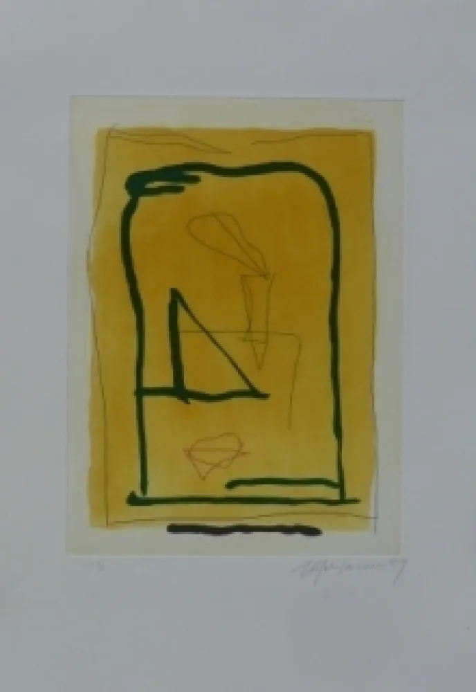 Eau-Forte Et Aquatinte Ràfols Casamada - Composition 11