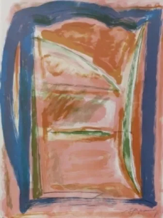 Lithographie Ràfols Casamada - Composition 50