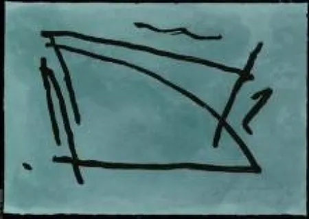 Aquatinte Ràfols Casamada - El passeig del poeta / The Poet's Walk