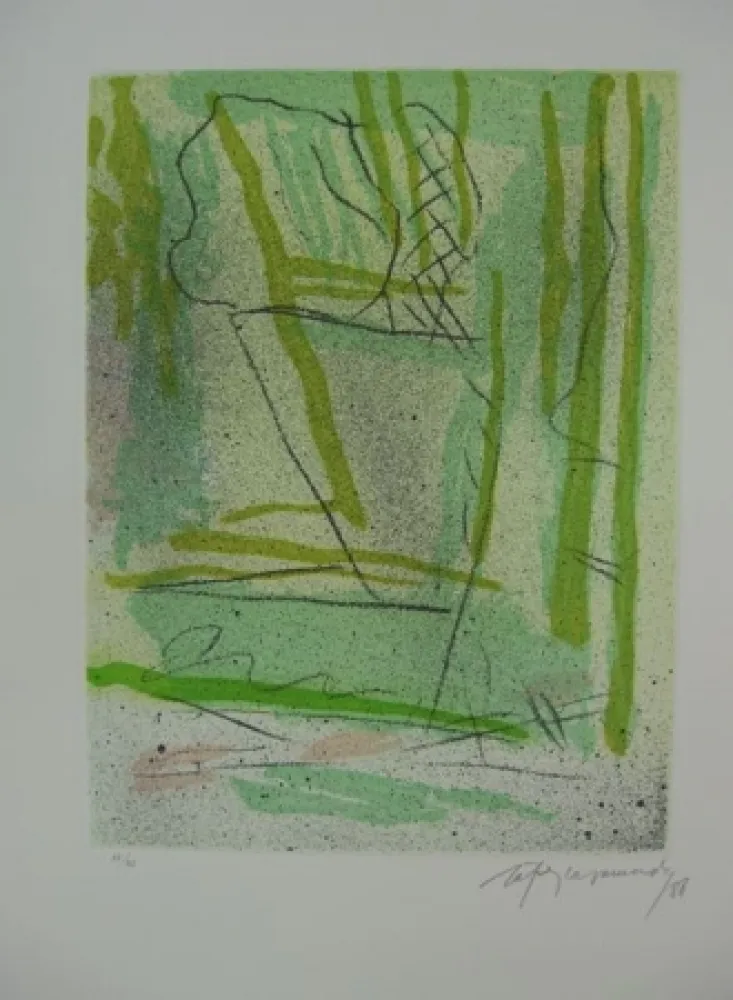 Eau-Forte Ràfols Casamada - FLORAL 3