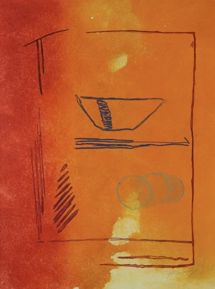 Eau-Forte Et Aquatinte Ràfols Casamada - Fruites d'estiu