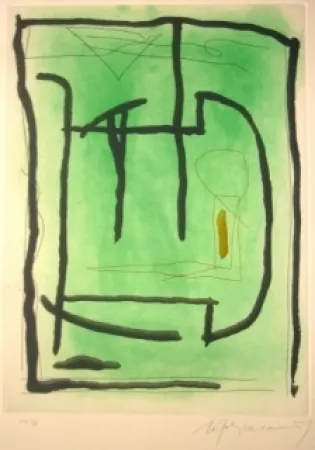 Eau-Forte Et Aquatinte Ràfols Casamada - Sans titre 14