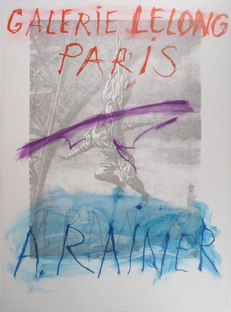 Livre Illustré Rainer - Tour Eiffel et composition informelle