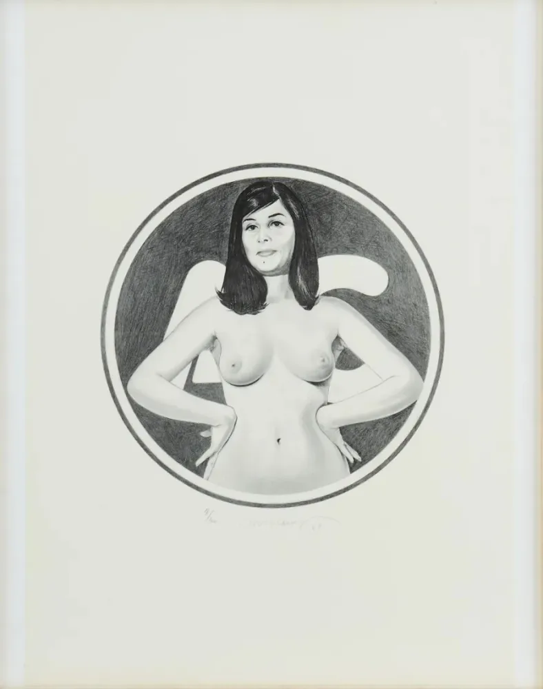 Lithographie Ramos - Kvinna