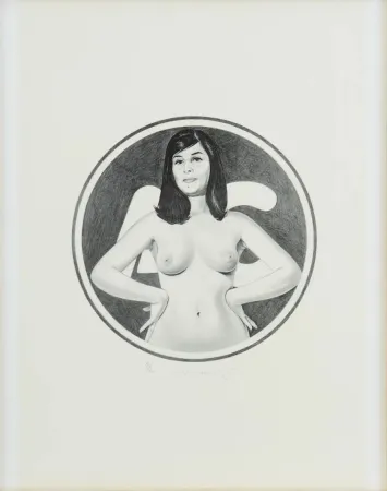 Lithographie Ramos - Kvinna