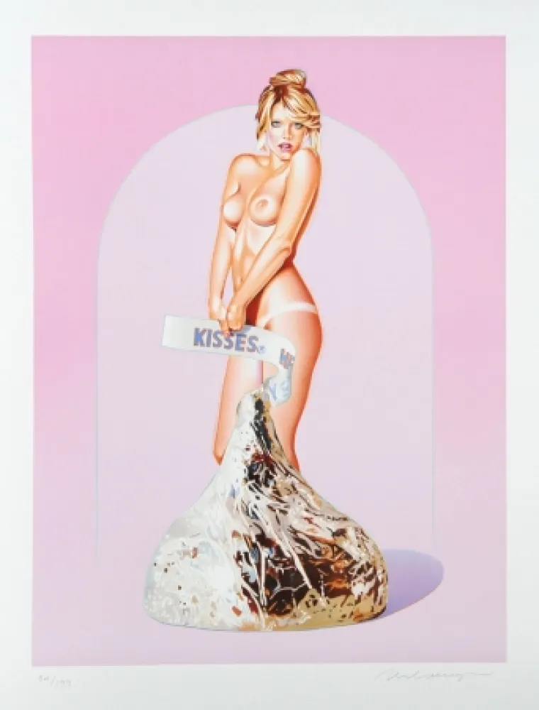 Lithographie Ramos - Miss Kiss