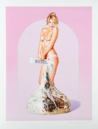 Lithographie Ramos - Miss Kiss