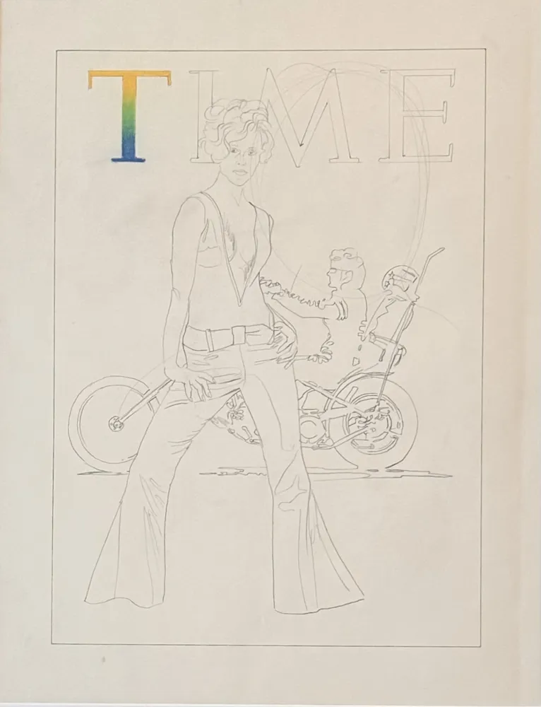 Multiple Ramos - Study for Fonda: Sketch #1 (TIME)