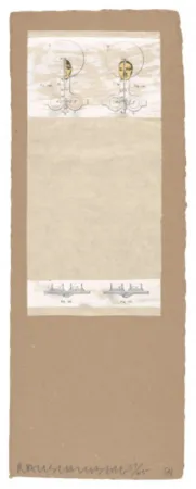 Multiple Rauschenberg - Plate I, from Shirtboards Morocco, Italy '52 Portfolio