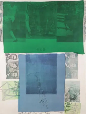Sérigraphie Rauschenberg - Shoot from the Main Stem
