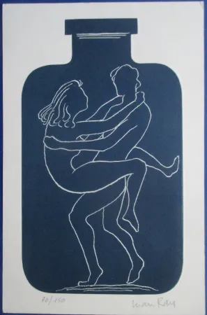 Aquatinte Ray - Bon Soir, Man Ray