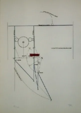 Eau-Forte Et Aquatinte Ray - COMBAT DE BOXE