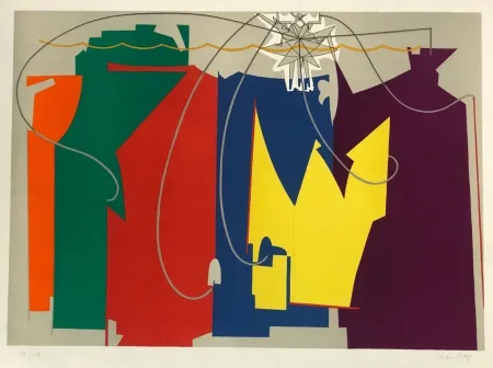 Lithographie Ray - Danza Di corda