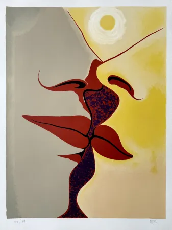 Lithographie Ray -  Image à deux faces