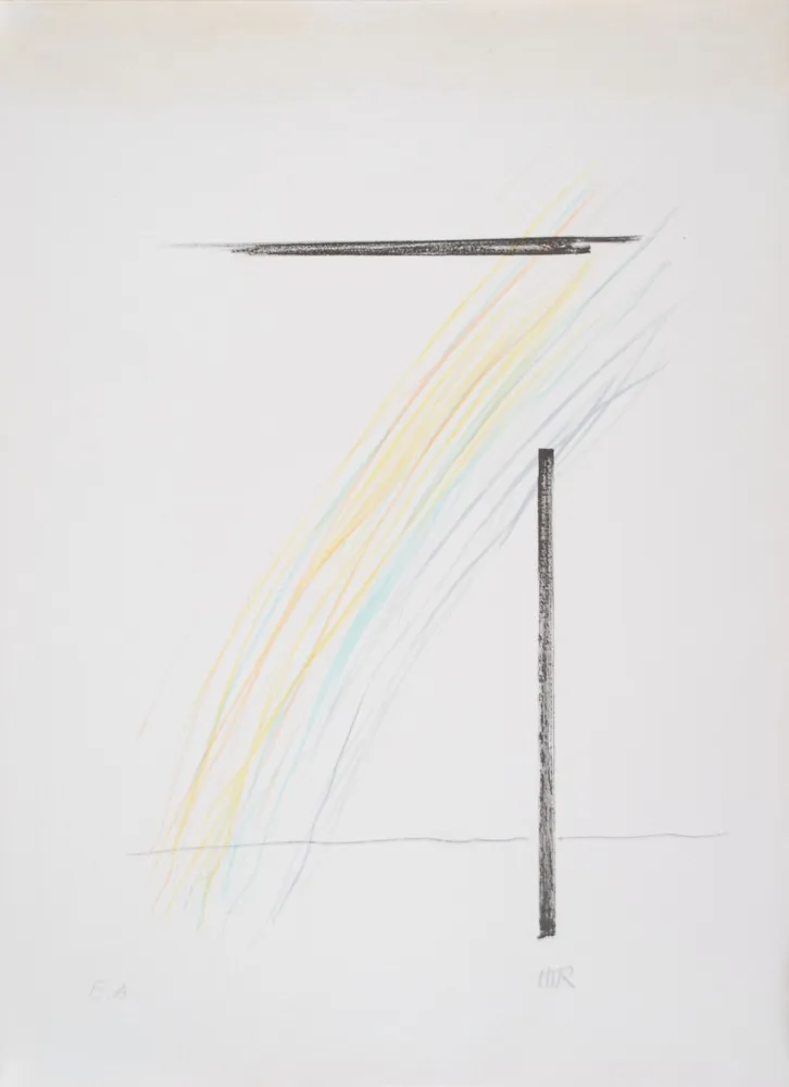 Lithographie Ray - Invasion de l'espace