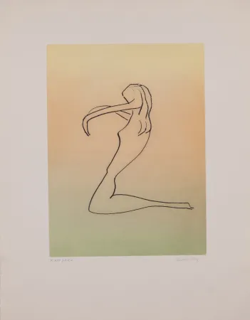 Aquatinte Ray - Man Ray (1890–1976) - Anatoms without Rime or Reason for Every Season - Aquatint and soft ground on paper - 1970