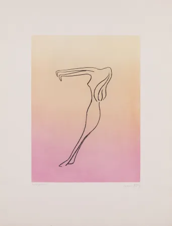 Aquatinte Ray - Man Ray (1890–1976) - Anatoms without Rime or Reason for Every Season - Aquatint and soft ground on paper - 1970