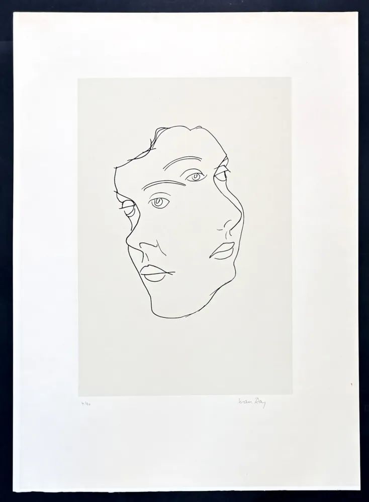 Lithographie Ray - Man Ray (1890–1976) - Maschere - Lithograph on paper