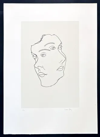 Lithographie Ray - Man Ray (1890–1976) - Maschere - Lithograph on paper