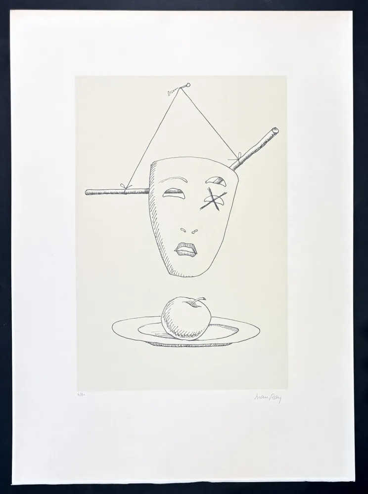 Lithographie Ray - Man Ray (1890–1976) - Maschere - Lithograph on paper