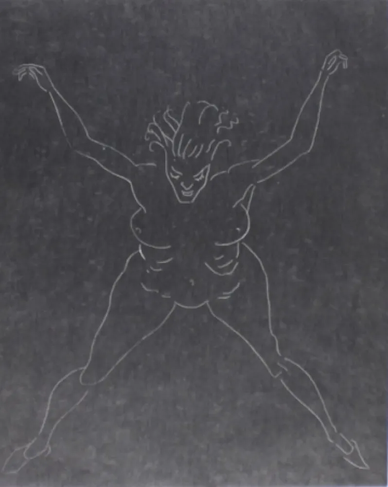 Eau-Forte Et Aquatinte Ray - Marguerite