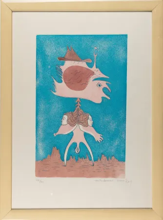 Eau-Forte Et Aquatinte Ray - Monstre Charmant