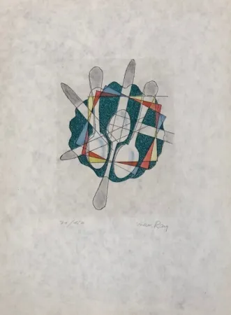 Eau-Forte Et Aquatinte Ray - Seria Electro Magie II