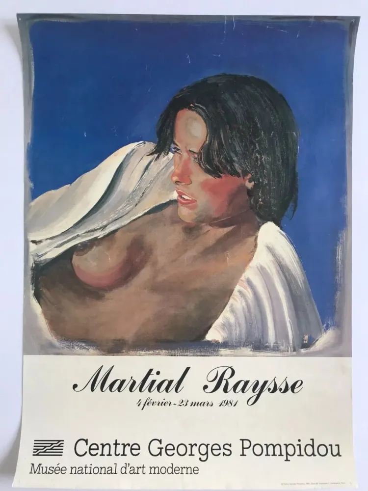Affiche Raysse -  Centre Georges Pompidou