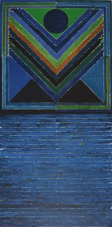 Lithographie Raza - Arbre