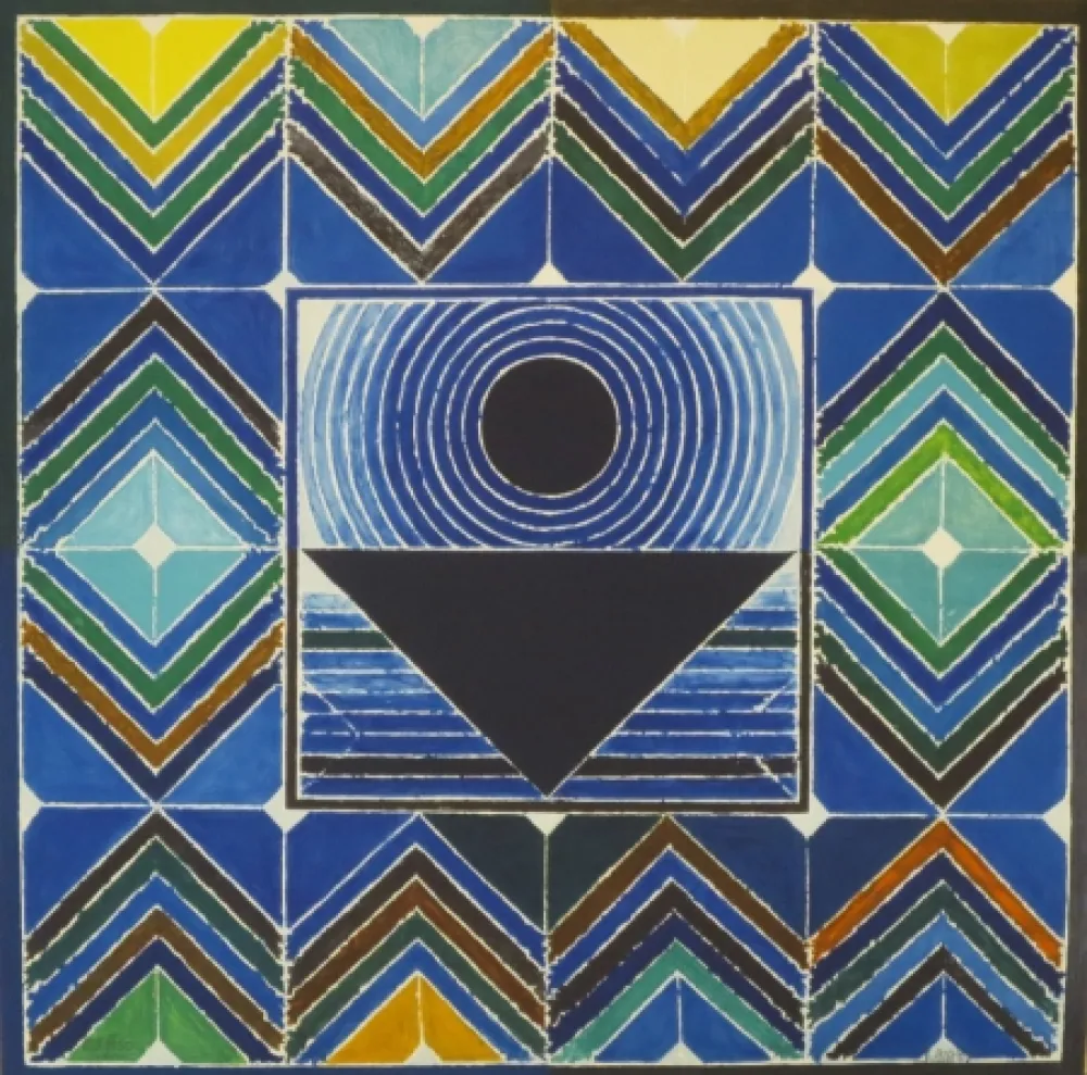 Lithographie Raza - Sans titre V