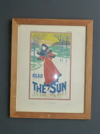 Lithographie Read - Read the sun