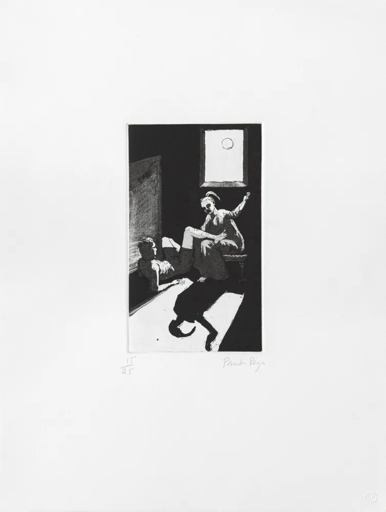 Gravure Rego - Sewing on the Shadow I