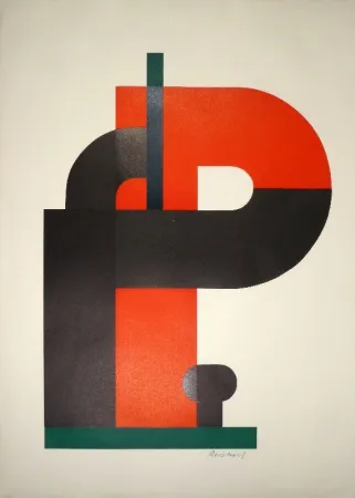 Gravure Sur Bois Reichert - Untitled