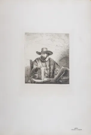 Héliogravure Rembrandt - Anslo
