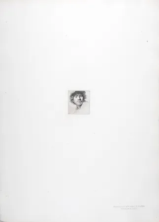 Héliogravure Rembrandt - Rembrandt aux yeux hagards