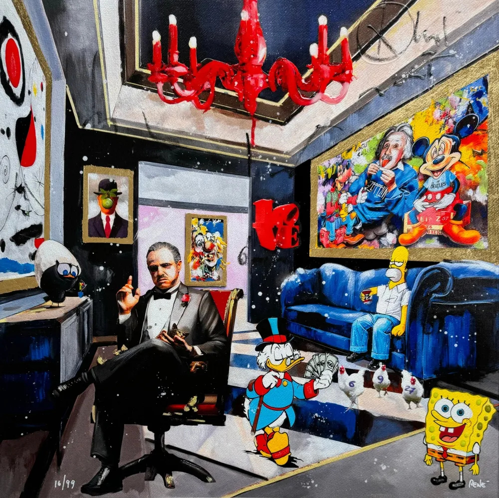 Sérigraphie Renè - In time