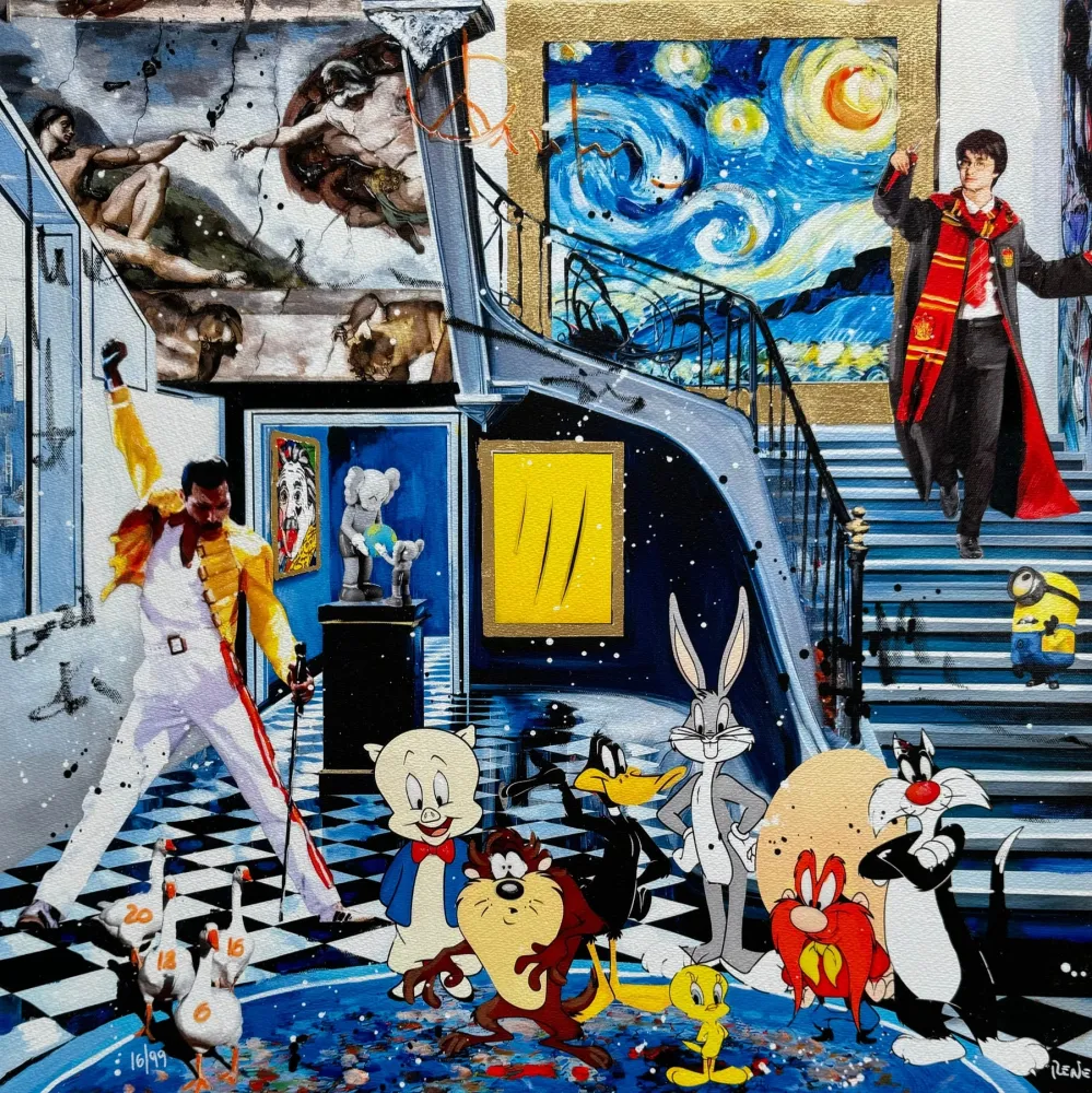 Sérigraphie Renè - Magic