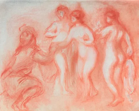 Lithographie Renoir - The Judgement of Paris