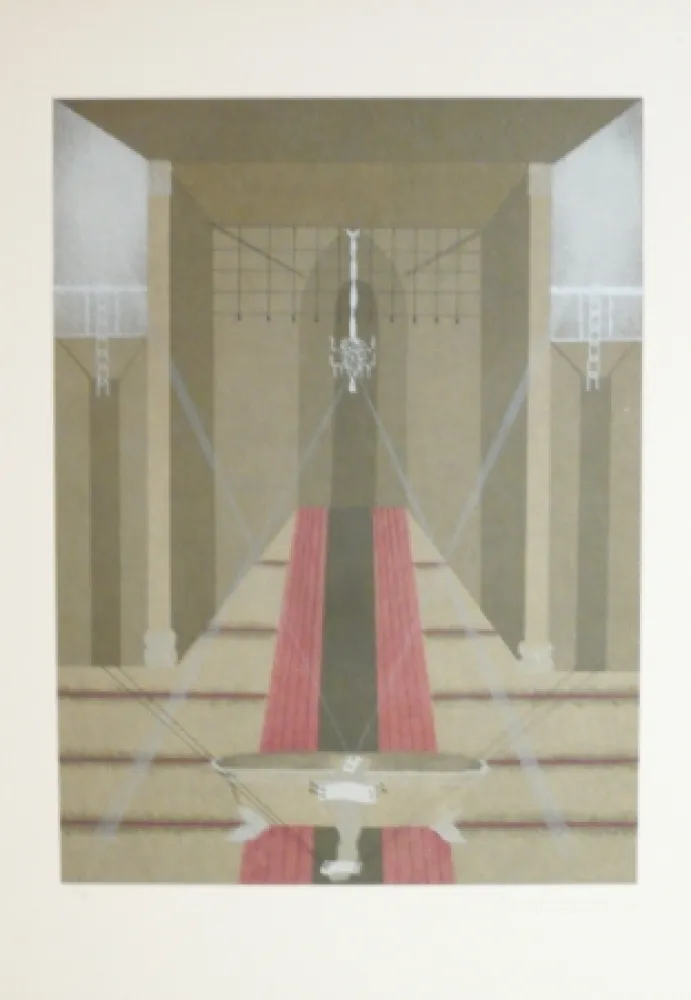 Lithographie Riera - TRIBUT 10