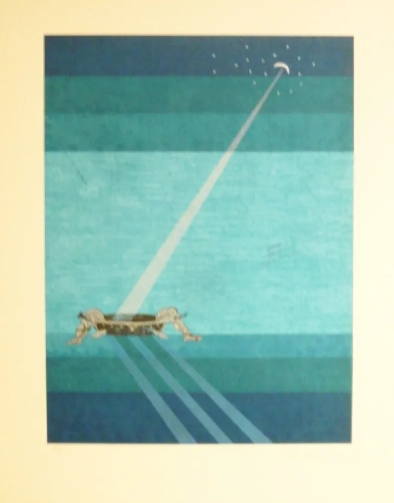 Lithographie Riera - TRIBUT 8