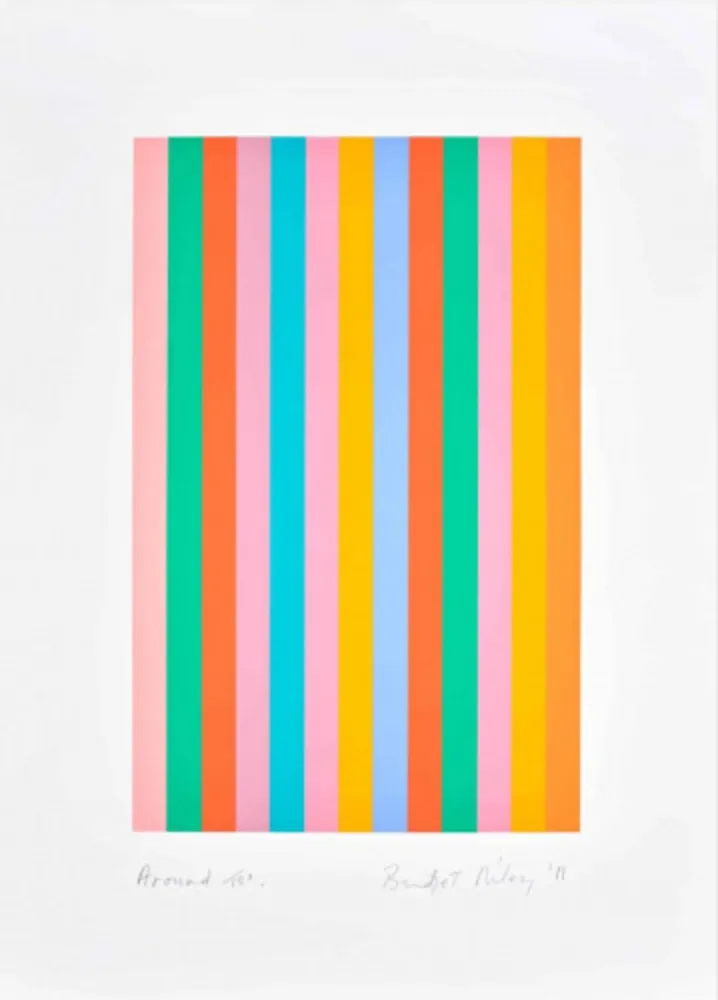 Sérigraphie Riley - Around