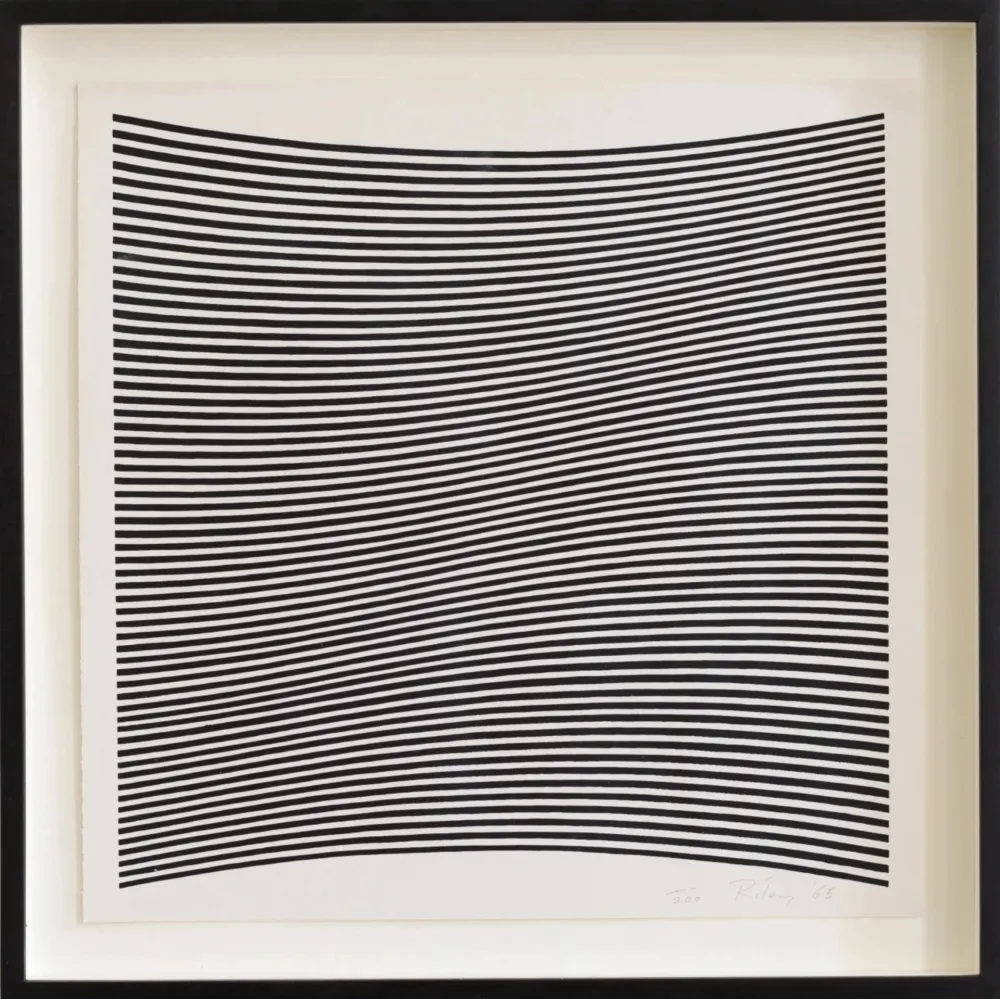 Sérigraphie Riley - La Lune