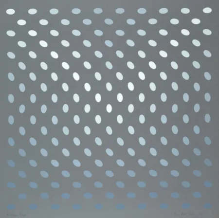 Sérigraphie Riley - Nineteen Greys A