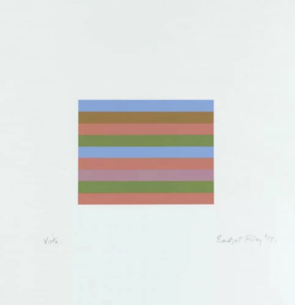 Sérigraphie Riley - Vista