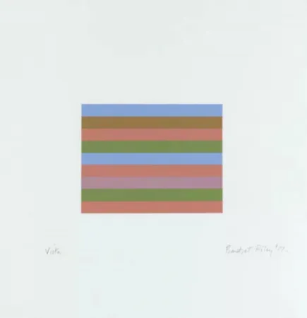 Sérigraphie Riley - Vista