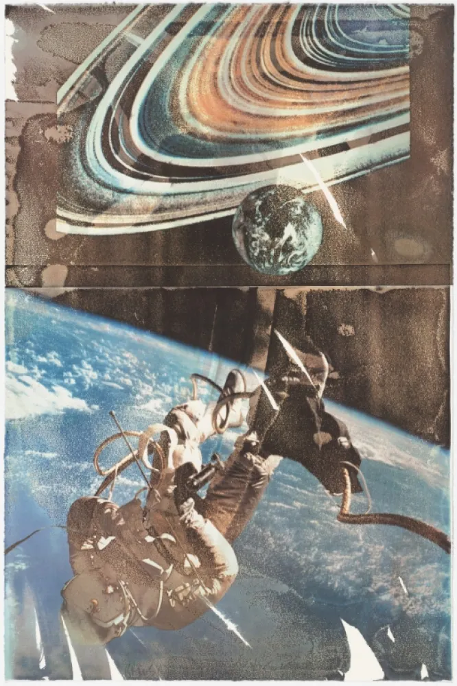 Lithographie Robert - Space from Tribute 21