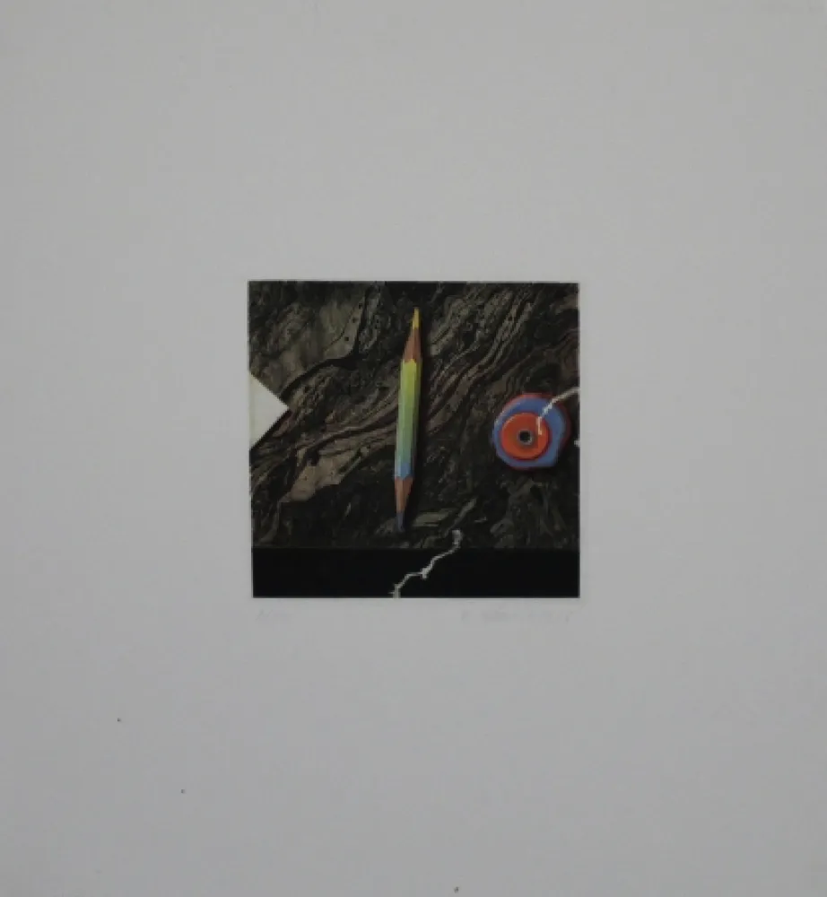 Eau-Forte Et Aquatinte Rösel - Buntstift