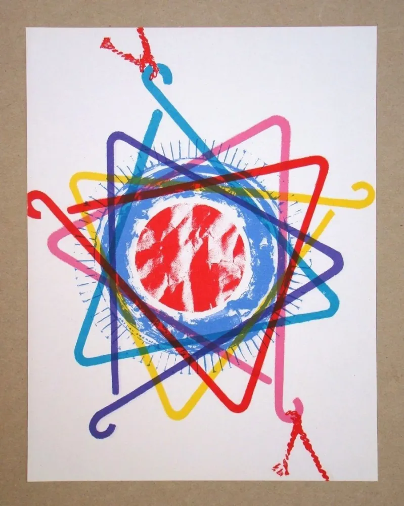 Lithographie Rosenquist - Dinner Triangle