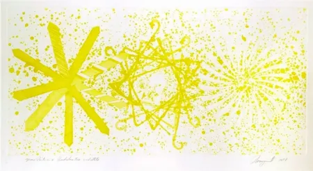 Aquatinte Rosenquist - More Points on a Bachelor's Tie - 2 state