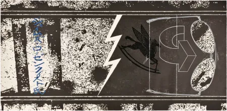 Lithographie Rosenquist - Rails